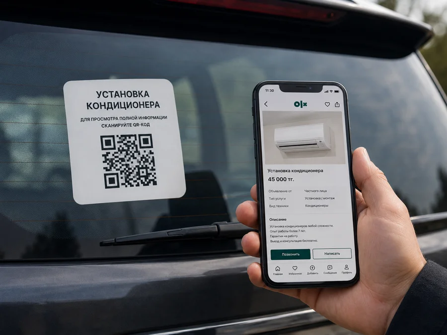 Бизнеске арналған QR код